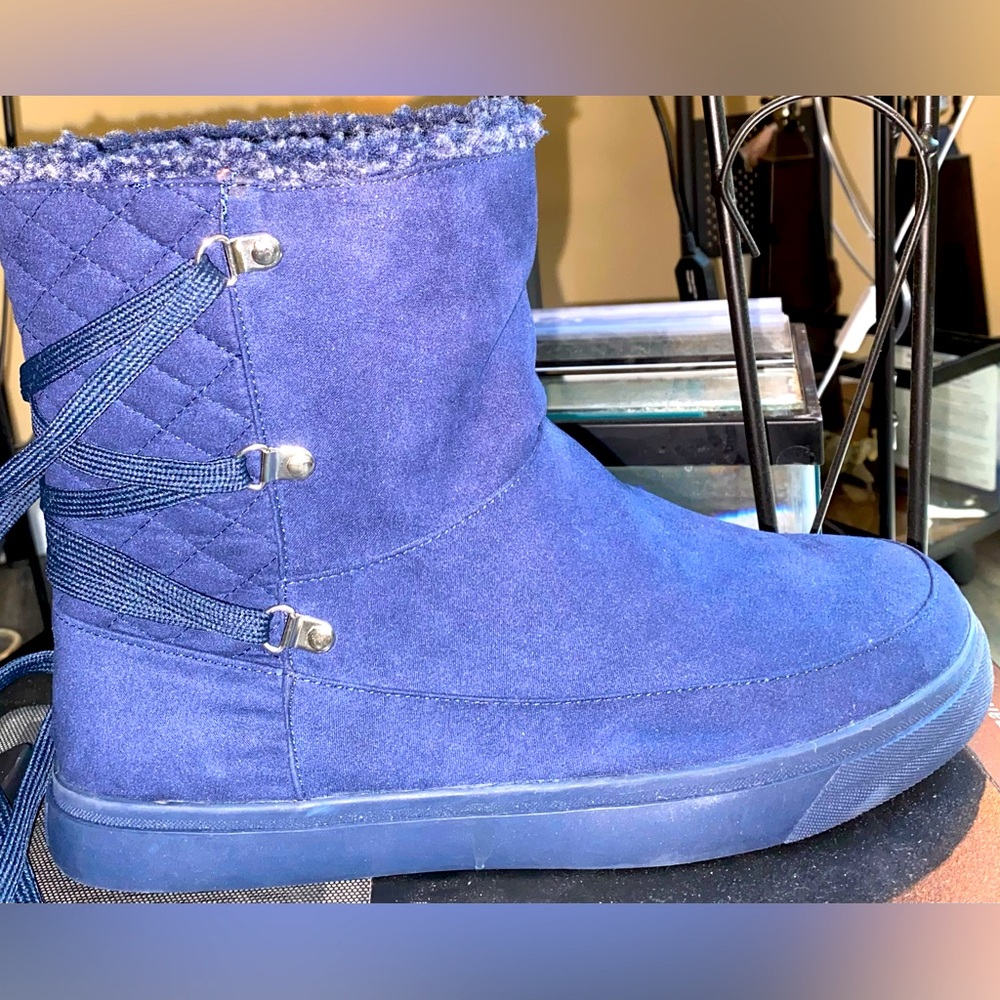 Navy Blue Boots size 11